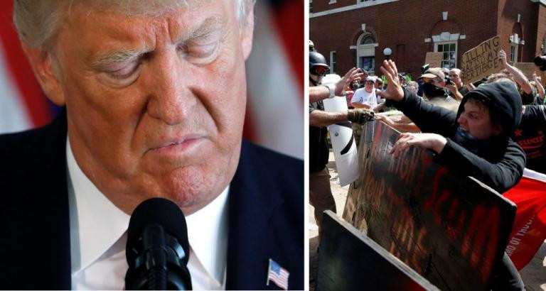 Βιρτζίνια: «Βροχή» από «πυρά» κατά του Τραμπ μετά τη δολοφονική επίθεση! «Δεν καταδίκασε τους λευκούς εθνικιστές»!